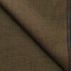 Rosseti Romano Men's Terry Rayon Structured 3.75 Meter Unstitched Suiting Fabric (Brown)