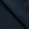 Rosseti Romano Men's Terry Rayon Structured 3.75 Meter Unstitched Suiting Fabric (Dark Blue)