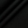 Linen Club Men's 100% Linen 25 LEA Solids 3.75 Meter Unstitched Suiting Fabric (Jet Black)