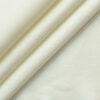 Burgoyne Men's 100% Linen 30 LEA Solids 3.75 Meter Unstitched Suiting Fabric (Milky White)