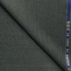 Raymond Men's 25% Wool Super 90's Self Design 3.75 Meter Unstitched Suiting Fabric (Dark Worsted Grey)