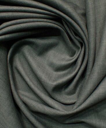 Raymond Men's 25% Wool Super 90's Self Design 3.75 Meter Unstitched Suiting Fabric (Worsted Grey)