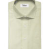 Birla Century Men's 60's Giza Cotton Checks 2.25 Meter Unstitched Shirting Fabric (Yellowish Cream)