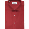 Birla Century Men's 70's Giza Cotton Solids 2.25 Meter Unstitched Shirting Fabric (Red)