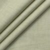 Cavallo by Linen Club Men's Cotton Linen Self Design 2.25 Meter Unstitched Shirting Fabric (Bone Beige)