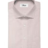 Burgoyne Men's Giza Cotton Solids 2.25 Meter Unstitched Shirting Fabric (Pink)