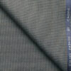 Cadini Italy Men's Polyester Viscose  Structured 3.75 Meter Unstitched Suiting Fabric (Grey)