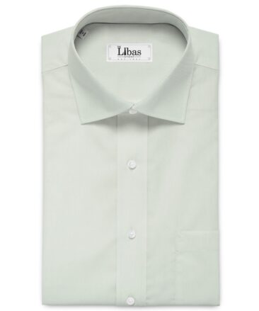 Donear Men's Superfine Cotton Solids  Unstitched Shirting Fabric (Cream)