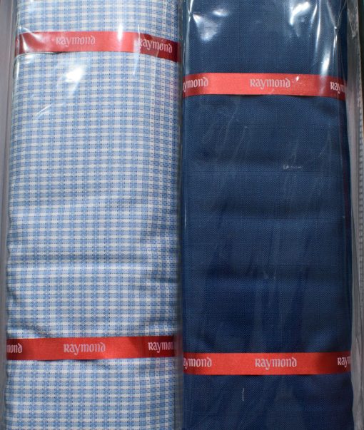 Raymond Combo Gift Pack of Unstitched Cotton Shirt & Trouser Fabrics - MRP 1999 - Image 12