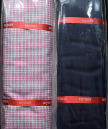 Raymond Combo Gift Pack of Unstitched Cotton Shirt & Trouser Fabrics (Pack of 10)