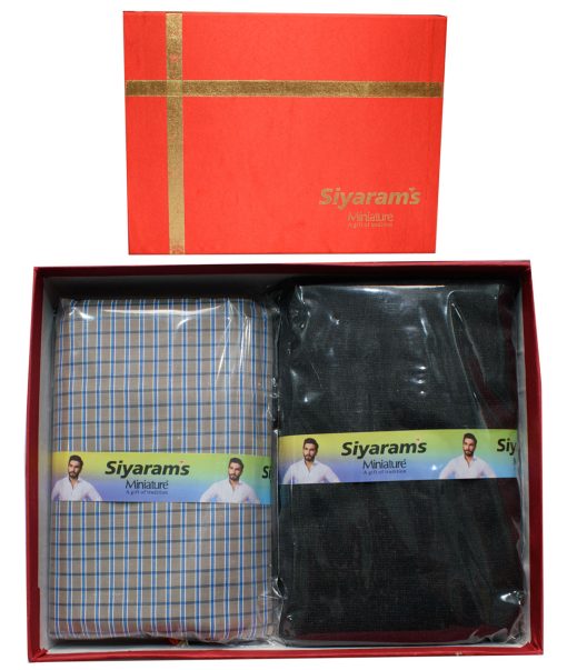 Siyaram's Combo Gift Pack of Unstitched Shirt & Trouser Fabrics (Pack of 10)