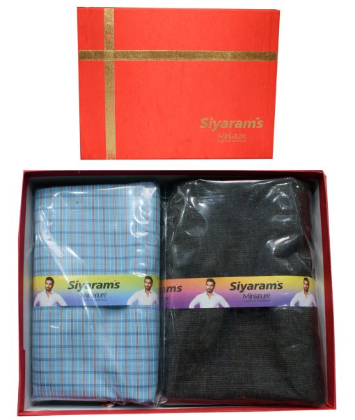 Siyaram's Combo Gift Pack of Unstitched Shirt & Trouser Fabrics (Pack of 10)