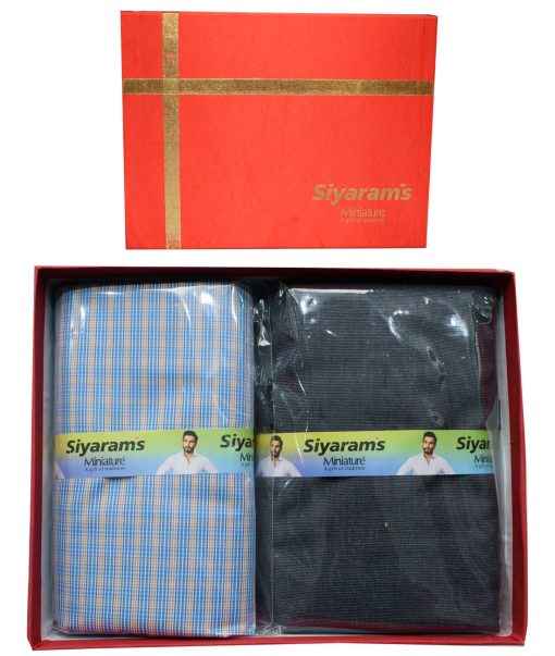 Siyaram's Combo Gift Pack of Unstitched Shirt & Trouser Fabrics (Pack of 10)