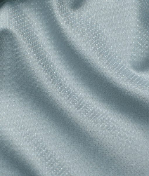 Italian Channel Men's Terry Rayon  Structured  Unstitched Suiting Fabric (Mint Green)