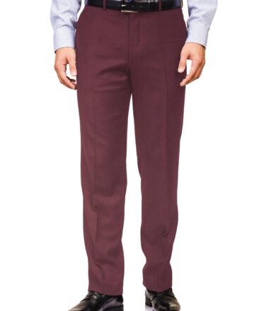 J.Hampstead Men's Terry Rayon  Solids  Unstitched Suiting Fabric (Boysenberry Pink)