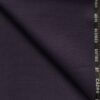 Cadini Men's 20% Wool Super 100's Checks  Unstitched Trouser Fabric (Dark Purple)