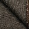 OCM Men's 100% Merino Wool Structured  2 Meter Unstitched Tweed Jacketing & Blazer Fabric (Brown)