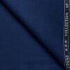 Raymond Men's Polyester Viscose  Checks  Unstitched Suiting Fabric (Royal Blue)