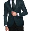 Bombay Derby Men's Terry Rayon Jacquard  Unstitched Jacket