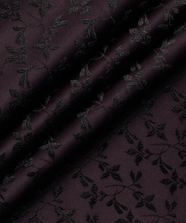 Blazer or Indowestern Ethnic Fabric (Dark Wine)