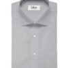 Burgoyne Men's Giza Cotton Solids  Unstitched Shirting Fabric (Silver Grey)