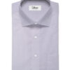 Burgoyne Men's Giza Cotton Self Design  Unstitched Shirting Fabric (Light Purple)