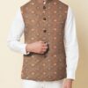 Siyaram's Men's Terry Rayon Printed  Unstitched Jacket