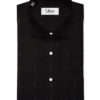 Soktas Men's Giza Cotton Checks  Unstitched Shirting Fabric (Black)