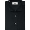 Raymond Men's Pure Cotton Solids  Unstitched Shirting Fabric (Black)