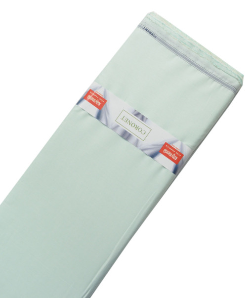 Raymond Men's 100% Cotton Solids  Unstitched Shirting Fabric (Fern Green) - Image 6