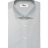 Siyaram's Men's Poly Cotton Striped  Unstitched Wrinkle Free Shirting Fabric (Light Grey)