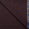 J.Hampstead Men's 50% Wool Super 130's Structured Unstitched Trouser Fabric (Dark Wine)