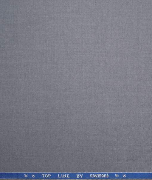 Raymond Men's Polyester Viscose  Solids  Unstitched Suiting Fabric (Peweter Grey) - Image 4