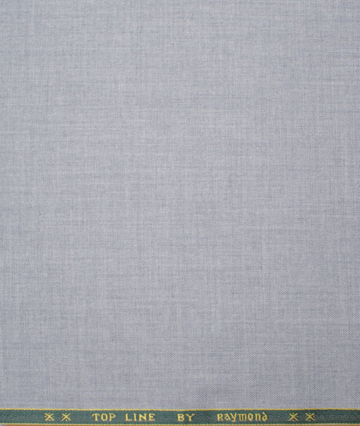 Raymond Men's Polyester Viscose  Solids  Unstitched Suiting Fabric (Flint Grey) - Image 4