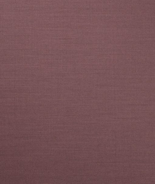 Italian Channel Men's Terry Rayon  Solids  Unstitched Suiting Fabric (Dark Mauve)