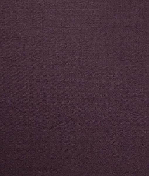 Italian Channel Men's Terry Rayon  Solids  Unstitched Suiting Fabric (Dark Purple)