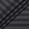 Luthai Men's  Supima Cotton Striped  Unstitched Shirting Fabric (Dark Grey)