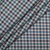 Premier Mills Men's  Giza Cotton Checks  Unstitched Shirting Fabric (Beige & Green)